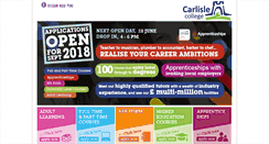 Desktop Screenshot of carlisle.ac.uk