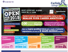 Tablet Screenshot of carlisle.ac.uk